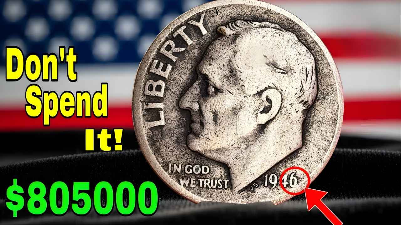 5 Rare Roosevelt Dimes Worth $500K – Don’t Miss These Hidden Treasures!