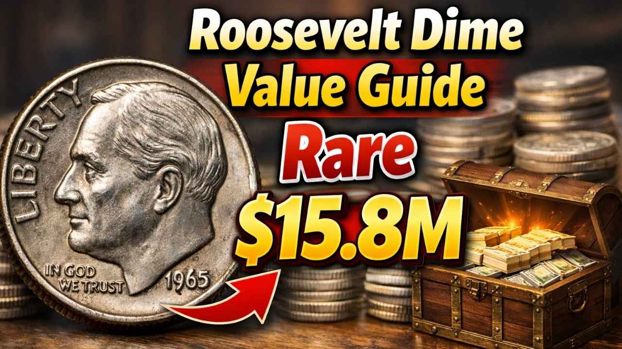 2026 Roosevelt Dime Value Guide: Rare $15.8M Coin Spotlight