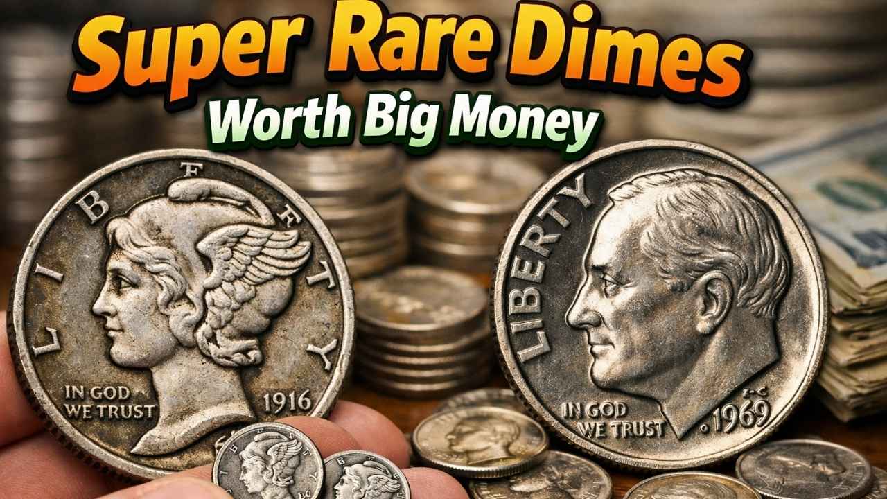 Super Rare Dimes Worth Big Money: Collector’s Value Guide to Hidden Treasures