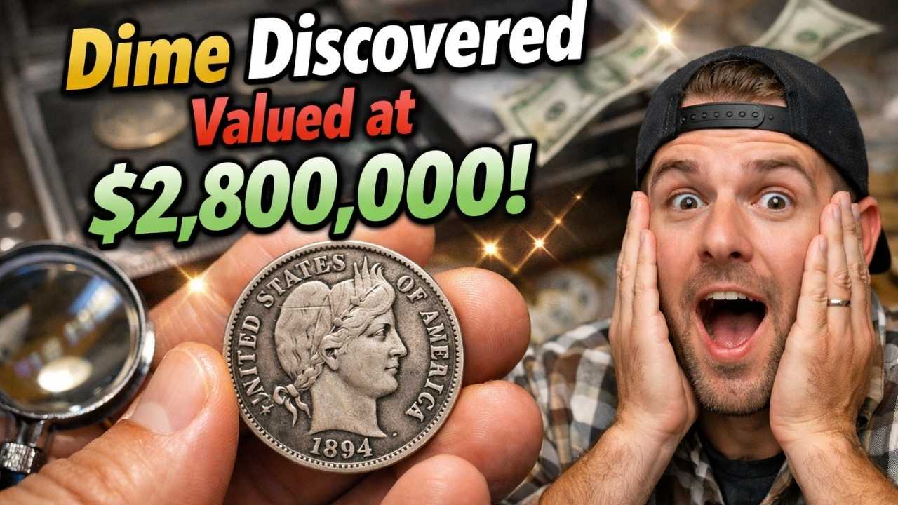 Rare Dime Discovered in Pocket Change… Valued at $2,800,000!