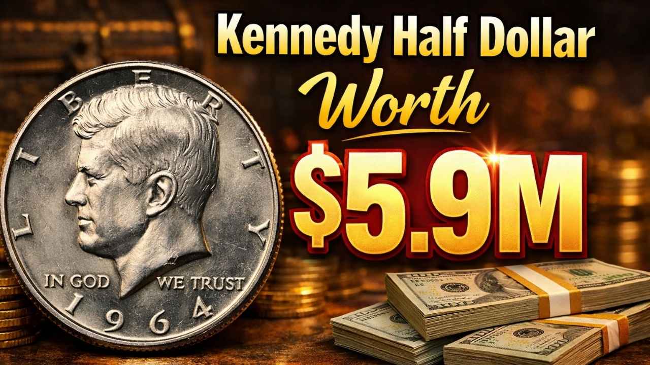 Kennedy Half Dollar Worth $5.9M – Key Dates, Errors & Value Guide