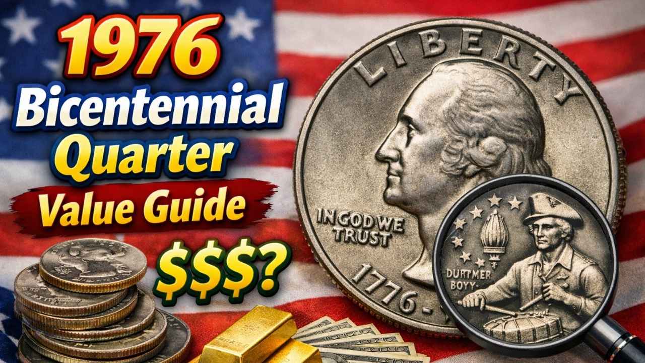 1976 Bicentennial Quarter Value Guide 2026 – Rare Errors & Collector Prices