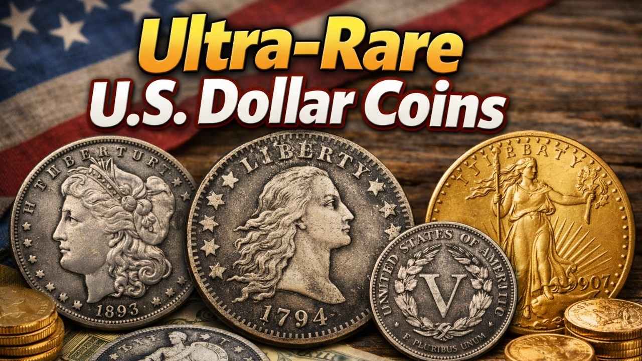 Ultra‑Rare U.S. Dollar Coins Worth Millions – Legendary Collector Treasures
