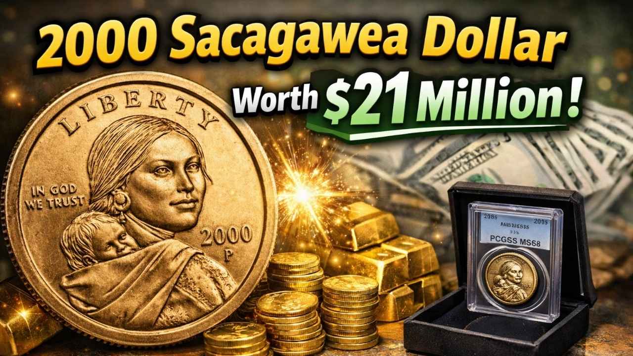 Rare 2000 Sacagawea Dollar Worth $21 Million? Collectors’ Complete Guide to Myths, Errors, and Real Value