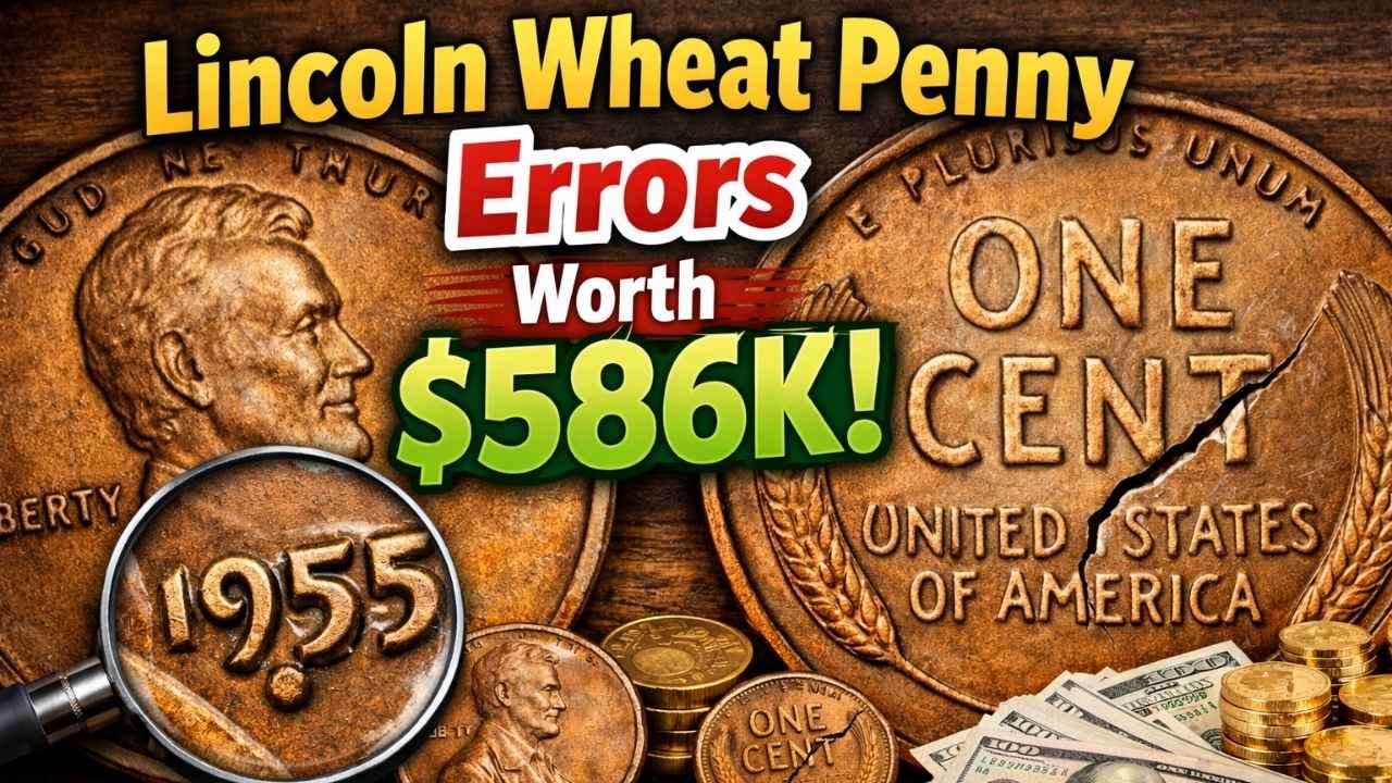Lincoln Wheat Penny Errors Worth $586K: Updated 2026 Collector’s Guide