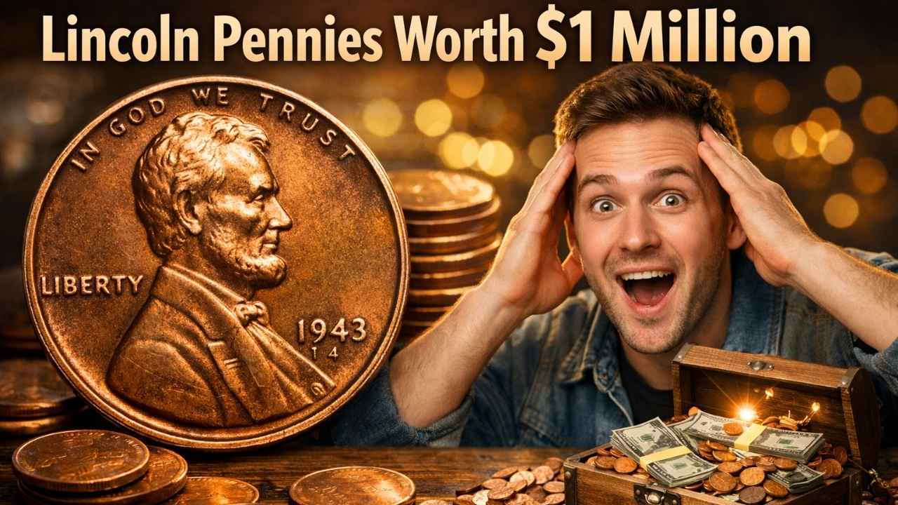 5 Rare Lincoln Pennies Worth $1 Million: Collector’s Value Guide to Errors and Key Dates