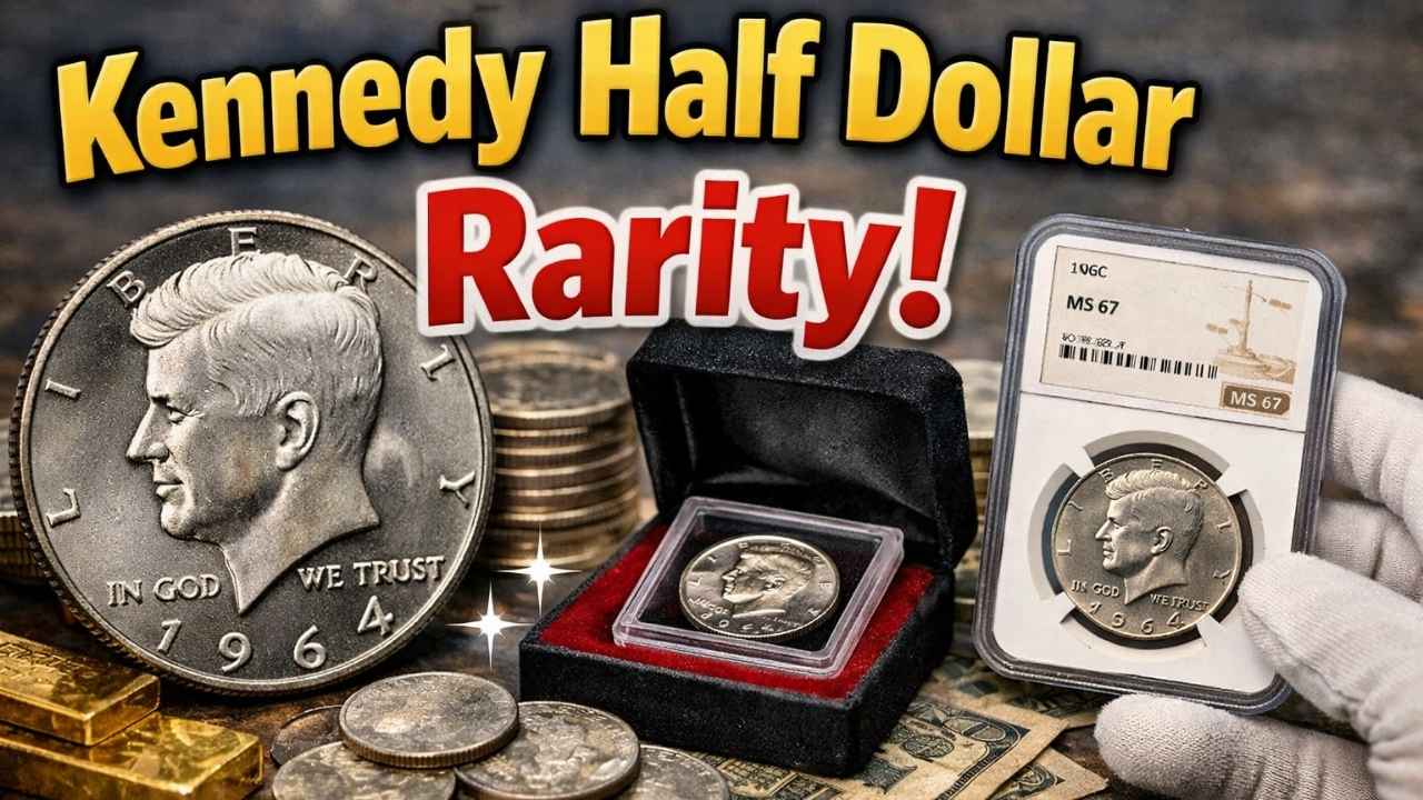 Kennedy Half Dollar Rarity: Coins That Could Be Worth $11 Million